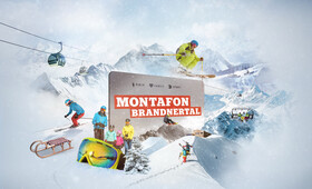 Montafon Brandnertal Wintersaisonkarte 